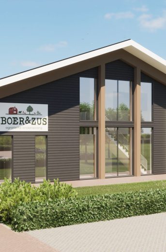 Boer en zus - kinderopvang